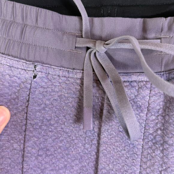 Lululemon Jogger Pants womens XL pink At Ease Textured Active Fitness Gym - Picture 2 of 9